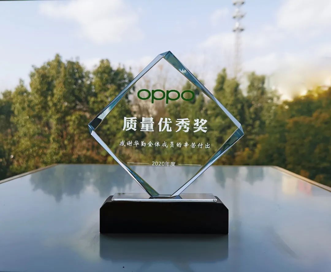 荣誉 | 再添一奖，尊龙凯时-人生就是搏技术赢得 OPPO 2020 年度质量“大满贯”